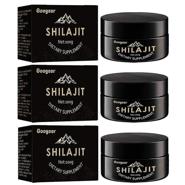 3x Himalayan Shilajit Resin, 30g, 100% Pure, Lab Tested, Safest Highest Potency on Productcaster.