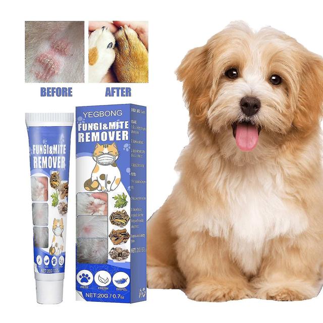 Pet Mange Relief For Hunde- For kløe, skorper, & hårtab forårsaget af mider, forhindre svampe irritation relief kat infektioner 3 Pcs on Productcaster.