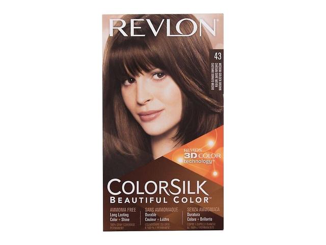 Revlon - Colorsilk Beautiful Color 43 Medium Golden Brown - For Women, 59.1 ml on Productcaster.