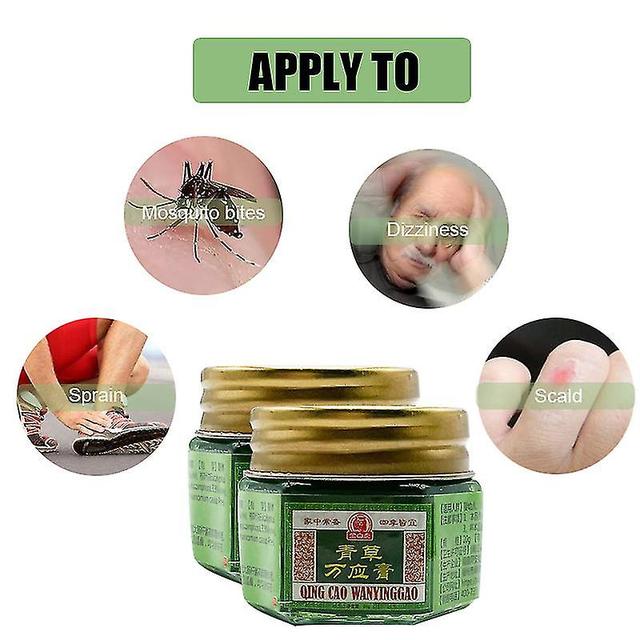 Mja White Tiger Balm Herb Cream Anti-mosquito Bites Muscle Sprains Cooling Ointment Treat Knife Wound Fire Burn Bactericidal Plaster on Productcaster.