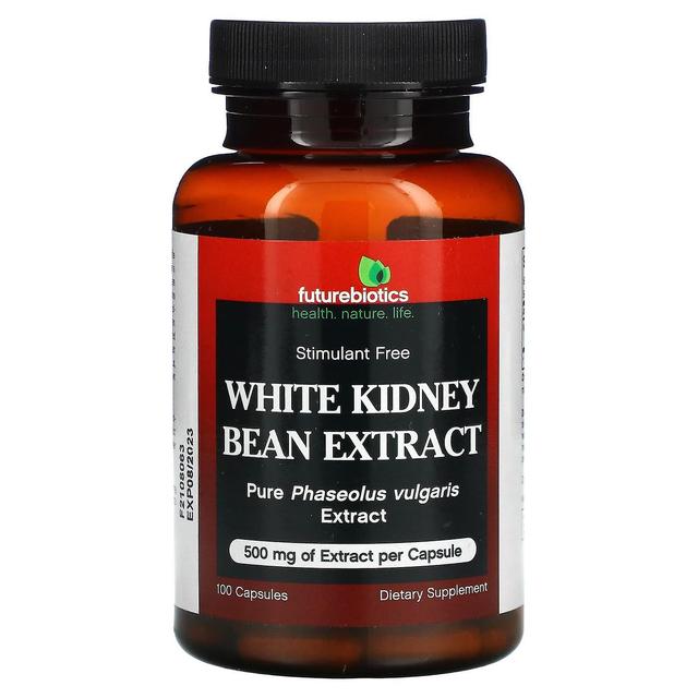 FutureBiotics, White Kidney Bean Extract, 100 Capsules on Productcaster.