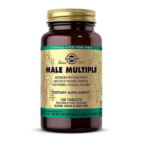 Solgar Male Multiple Tablets, 120 tabletek (opakowanie po 6) on Productcaster.