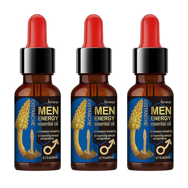 Thickening Growth Man Massage Oil Enhance Men Health Growth 3PCS on Productcaster.