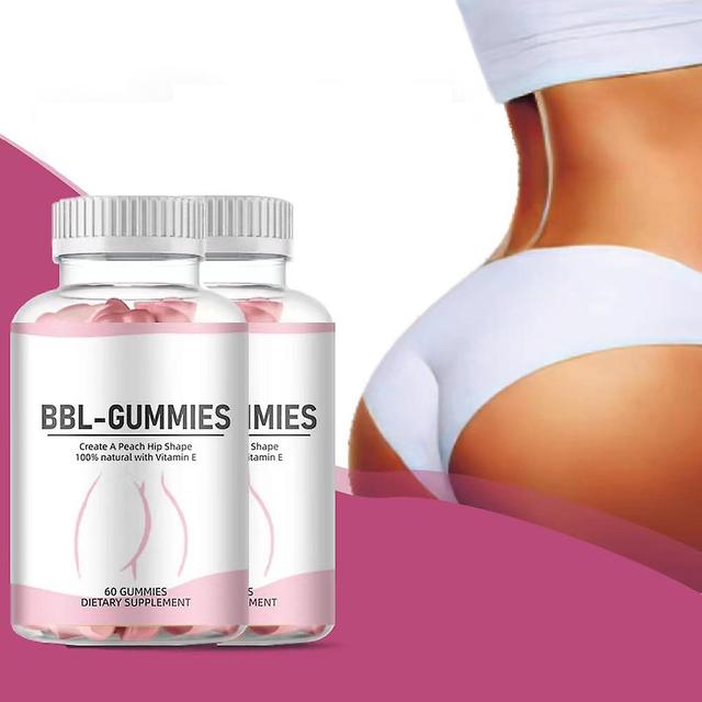 2-pack kvinnors höftlyft gummier kvinnors höftgodis heta säljande bröstförbättrande vitamingummier on Productcaster.