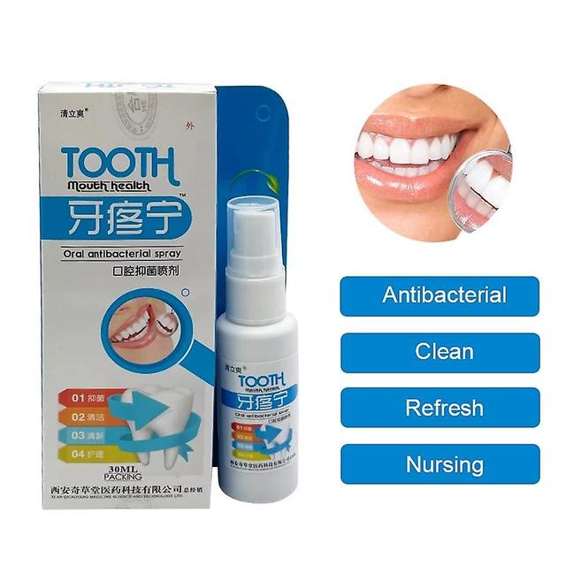 Vorallme 30ml Yunnan Plant Extract Herbal Mouth Spray For Treatment Of Toothache Ulcer Bad Breath Oral Spray Has Antibacterial Effect on Productcaster.