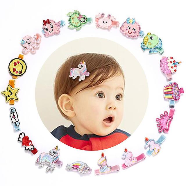 Dewenwils Dww-18 Pinces Cheveux Pour Filles Licornes Accessoires Pour Cheveux, Mignonne Barrette Cheveux Fille,cadeau Enfant Party Licorne Pince ... on Productcaster.