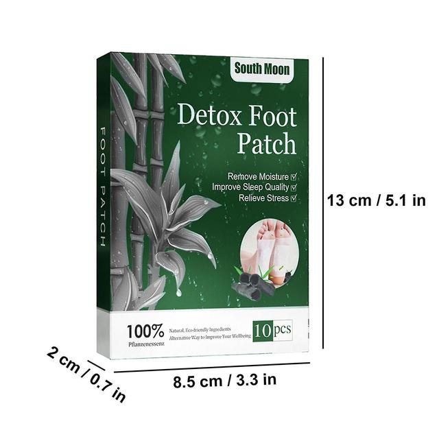 25% Off-natural Herbal Detox Foot Patches Pads Body Toxins Feet Slimming Deep Cleaning 10Pcs on Productcaster.