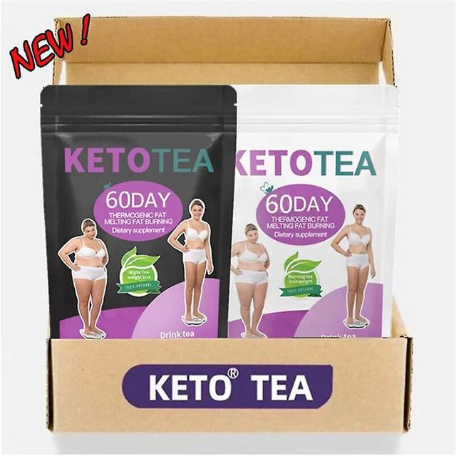 Visgaler Príroda večer & ráno, rýchle keto polyfenoly, obdobie keto diéty, chudnutie, cukor a olej blokujúci fitness pomocník Ranný čaj 60pcs on Productcaster.