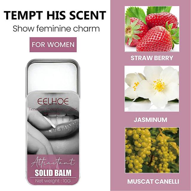 Balsamo per il corpo profumato al gelsomino in scatola Balsamo tascabile rinfrescante leggero per maschio/femmina Womens on Productcaster.