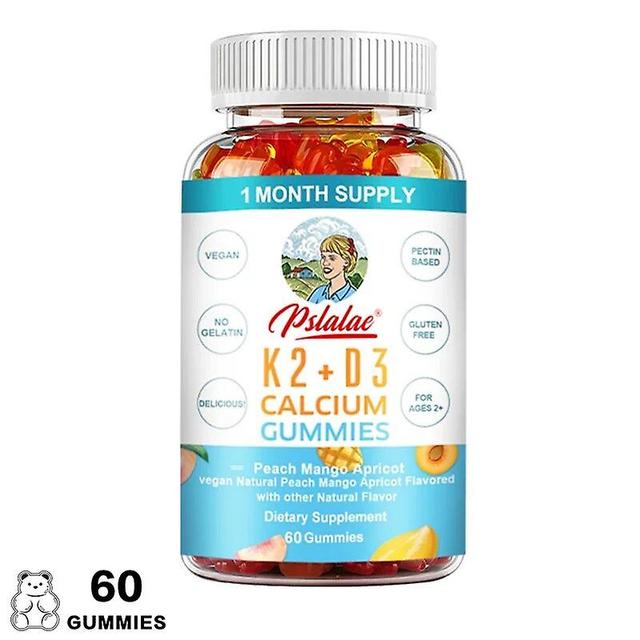 Eccpp Organic Calcium With Vitamins D3 + K2 - Supports Bone And Heart Health 60 Gummies on Productcaster.