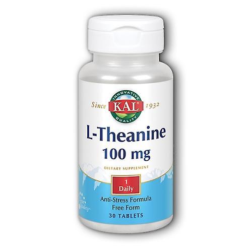 Kal L-Theanín, 100 mg, 30 kariet (balenie po 4) on Productcaster.