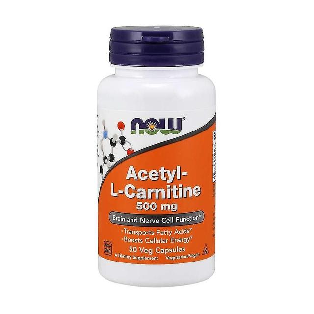 NU Voedingsmiddelen Acetyl Lcarnitine Hci 500 MG BI3986 on Productcaster.