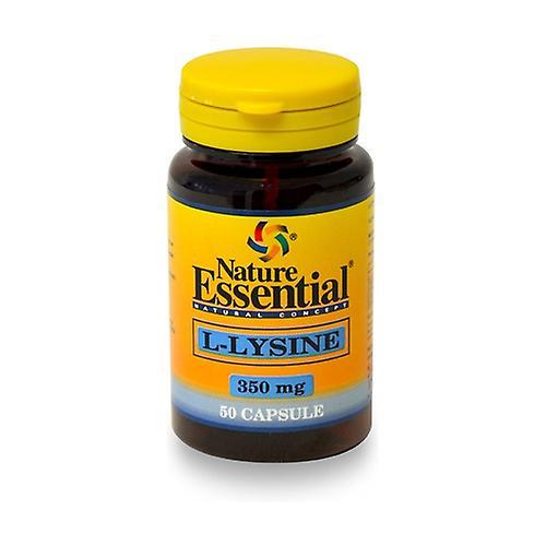 Nature Essential L-Lysine 50 capsules of 350mg on Productcaster.