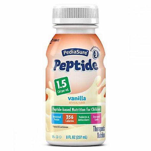 Abbott Nutrition Pædiatrisk Oral Supplement PediaSure Peptide 1.5 Cal Vanilla 8 oz. Flaske klar til brug, antal af 24 (pakke med 2) on Productcaster.