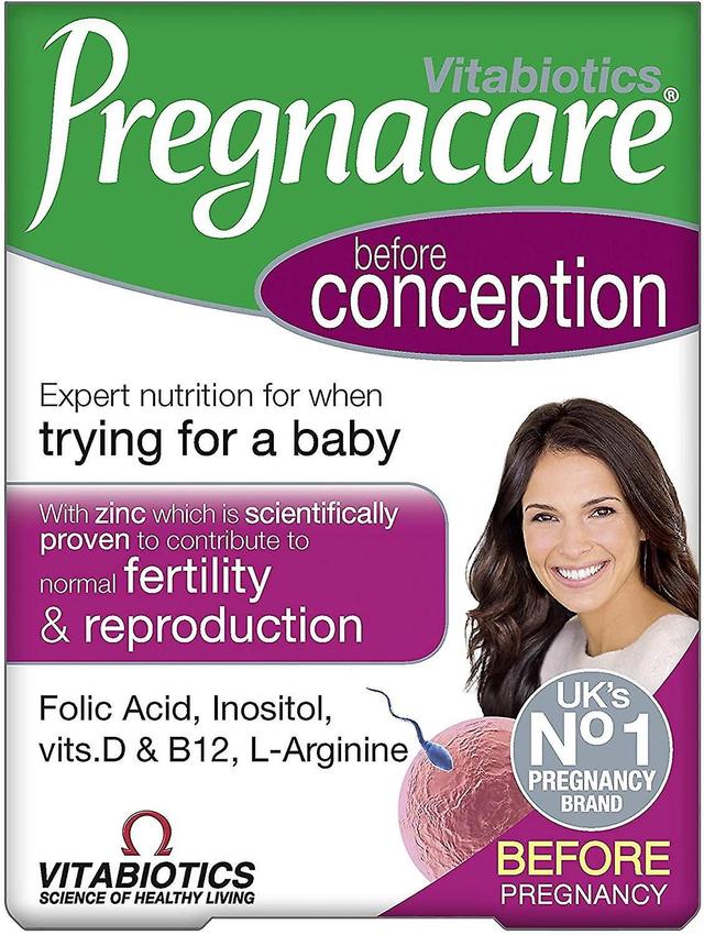 Vitabiotics VITABIÓTICOS PREGNACARE CONCEPÇÃO 30 COMPRIMIDOS on Productcaster.