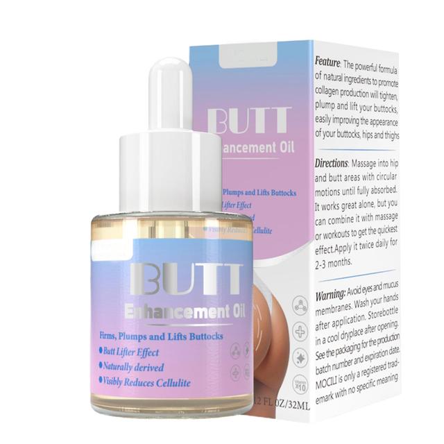 unbrand Butt Enhancement Oil Natural Plant Ingredients Easy To Absorb Buttock Lifting Essentials Oil For on Productcaster.