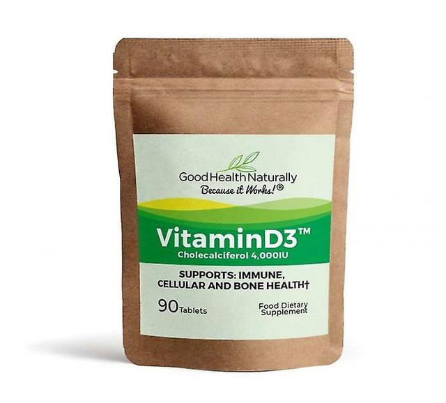 Good Health Naturally Buena salud naturalmente vitamina d3 4000iu 90's on Productcaster.