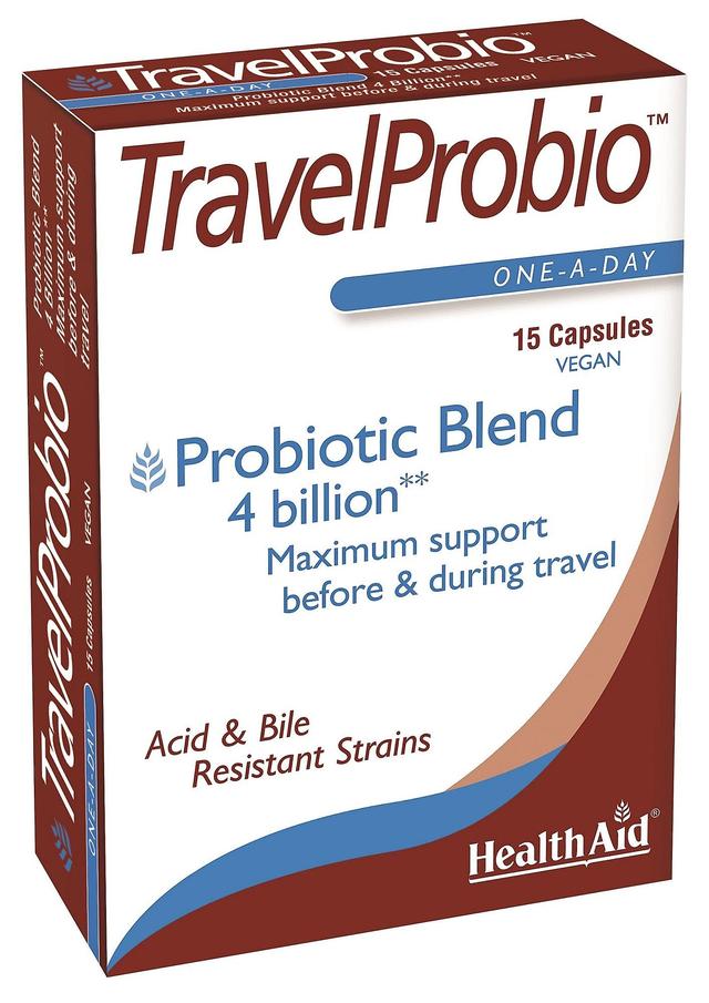 Health aid travelprobio 15's on Productcaster.