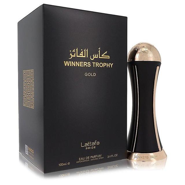 Lattafa pride winners trophy gold eau de parfum spray by lattafa on Productcaster.