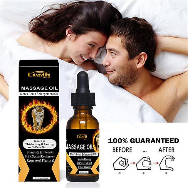 Flye Mannen Massage etherische olie Blijvende producten Voortijdige ejaculatie Snelle erectie Verleng 60 minuten Vergroting 10ml E on Productcaster.