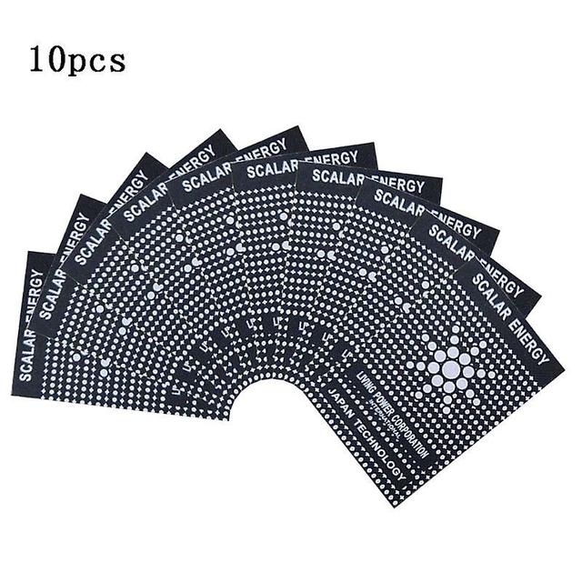 10pcs Emr Scalar Energy Phone Sticker Anti Radiation Emp Emf Shield Paster on Productcaster.