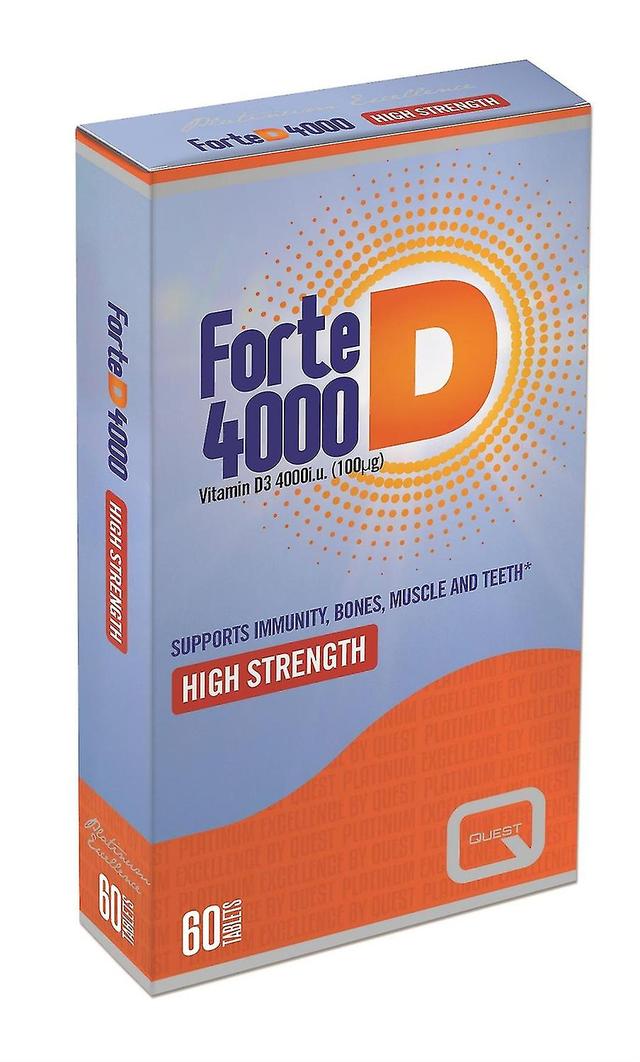 Forte D - Vitamin D3 4000iu - 60 Tablets on Productcaster.