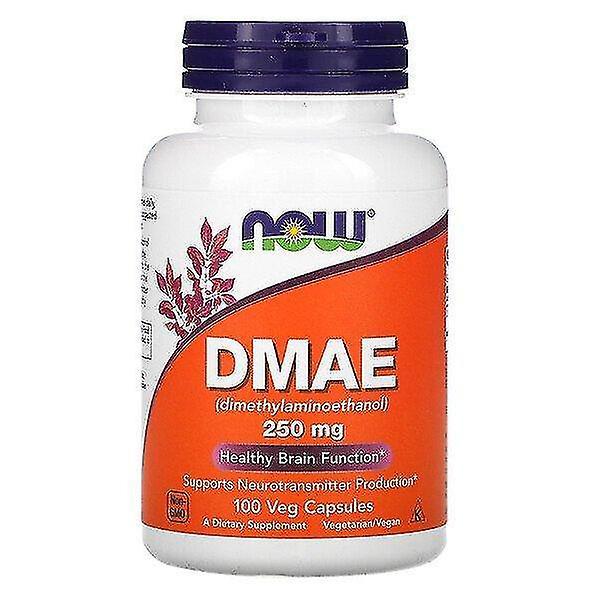 Now Foods, DMAE, 250 mg, 100 Veg Capsules on Productcaster.