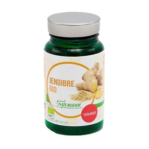 Naturlider Organic Ginger 60 vegetable capsules on Productcaster.