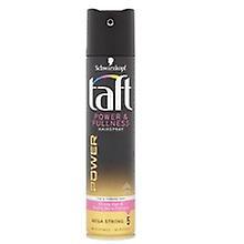 Schwarzkopf Professional - Taft Power & Fullness Mega Strong 5 Hair Spray 250ml on Productcaster.