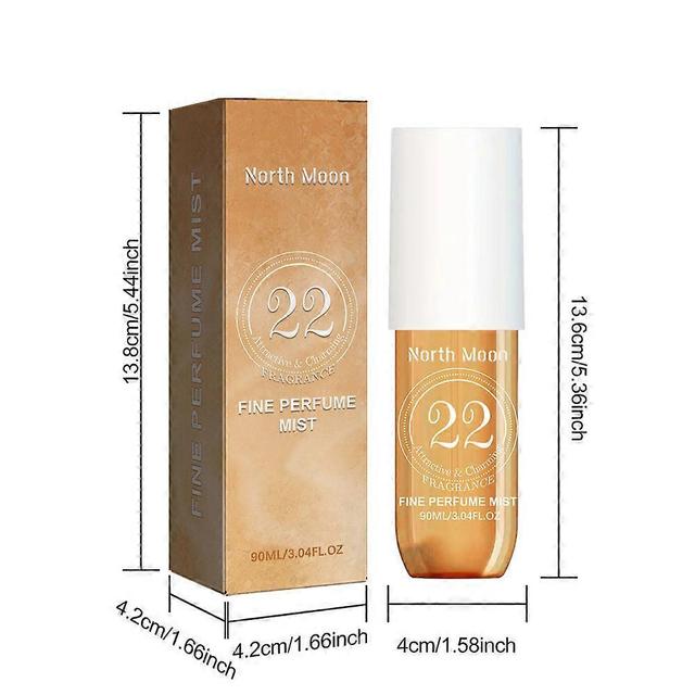 22 24 26 28 34-serien AFTER HOURS Parfyme Body Frangrance Mist Ny 90ML 22 Oransje on Productcaster.