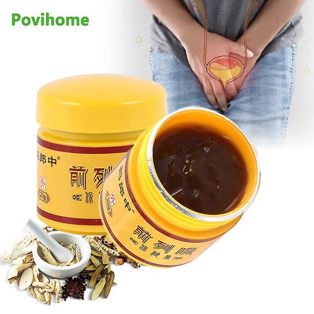 Qian 1pcs 20g Male Prostate Care Cream Prostatitis Treatment Frequent Urination Urgency Ointment Man Strengthen Kidney Herbal Plaster 1pcs without box on Productcaster.