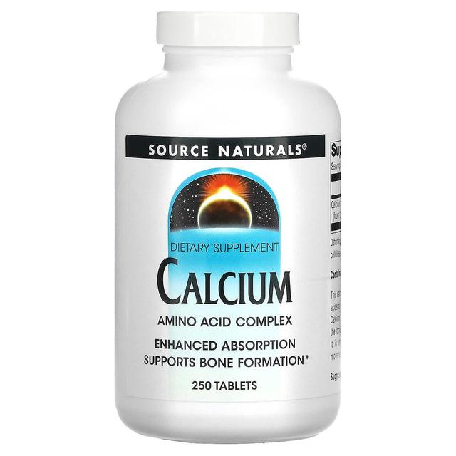 Source Naturals Kilde Naturals, Calcium, 250 tabletter on Productcaster.