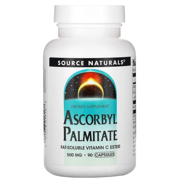 Source Naturals Kilde Naturals, Ascorbyl Palmitate, 500 mg, 90 kapsler on Productcaster.