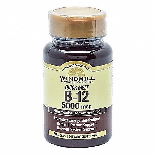 Windmill Health Vitamín B-12,5000Mcg,60 Count (balenie po 2) on Productcaster.