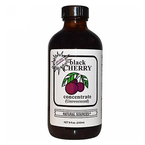 Natural Sources Black Cherry Concentrate, 8 oz (paquet de 4) on Productcaster.