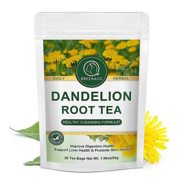 Tib Bbeeaauu Natural Herbal Dandelion Teabag Detox & Swelling Relief Cough & Abdominal Pain Protect Liver Diuretic Beauty Skin Care 28days on Productcaster.