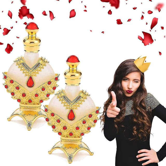 Shlev Hareem Al Sultan Gold från Dubai - Långvarig och beroendeframkallande personlig parfymolja Doft- koncentrerad parfymolja 35ml 3pcs on Productcaster.