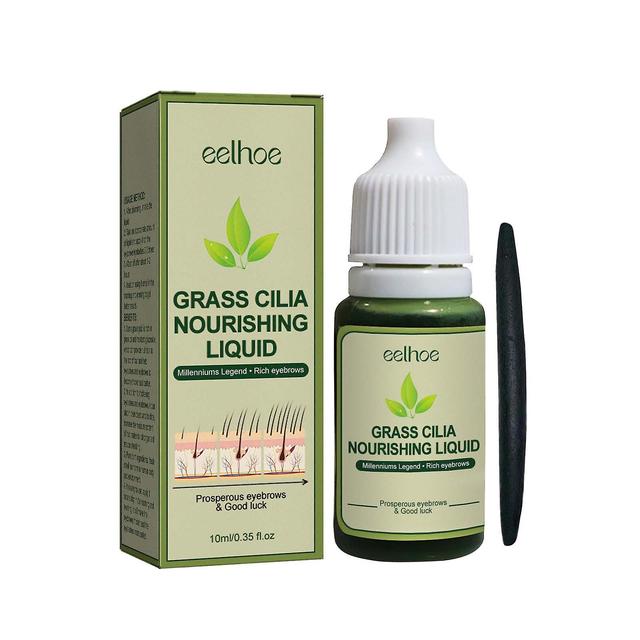 Fruushop Haarpflege-Geschenkset Grass Cilia Nourishing Liquid,Grass Juice, Eyebrows, Straw Pulp, Thick Eyelashes, Fresh Usman'S Sideburns, Hairline... on Productcaster.