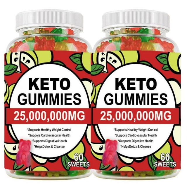 2x Caramelle gommose dimagranti chetoniche Aceto di sidro di mele Keto Orso Ridurre l'ansia e lo stress on Productcaster.