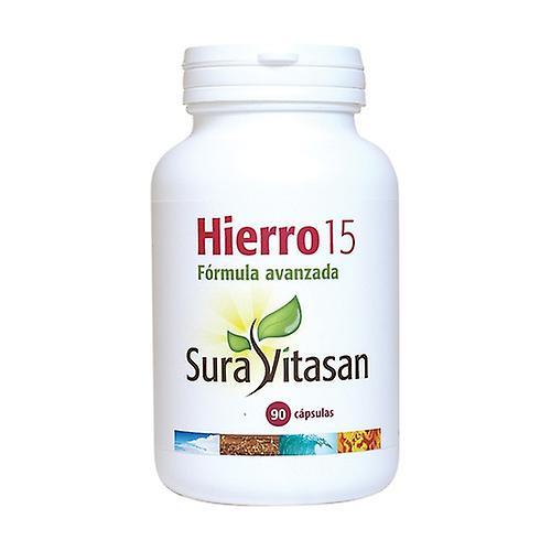 Sura Vitasan Iron 15 90 capsules on Productcaster.