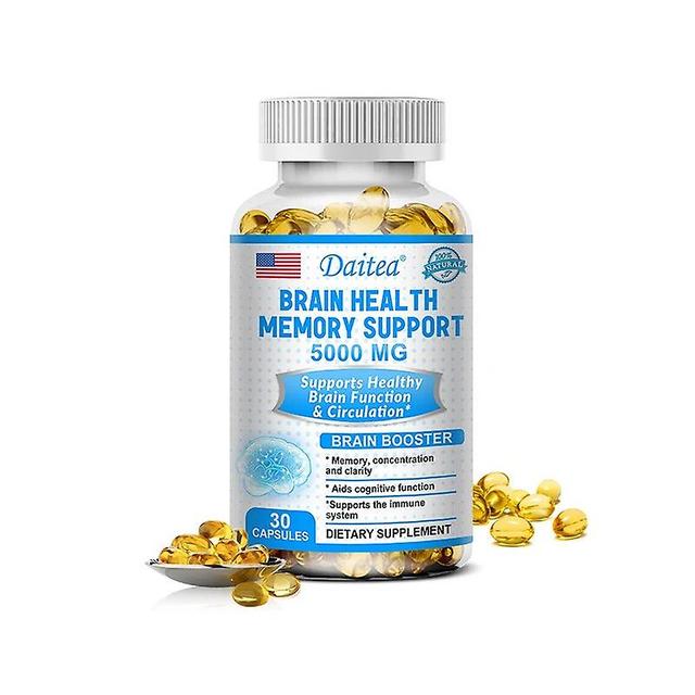 Venalisa Brain Health Memory Support 5000 Mg, Function & Circulation, Brain Booster "Memory, Focus & Clarity Supports Cognitive Function 30 count-1... on Productcaster.