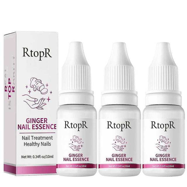 2024 3pcs Ginger Nail Essence Antibacterial Kill Fungus Repair Essential Oil -10ml on Productcaster.