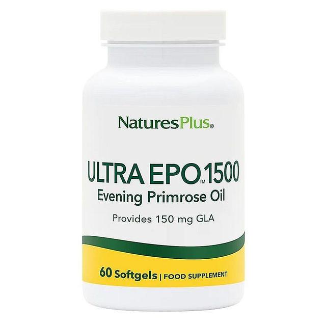 Nature's Plus Ultra Evening Primrose Oil 1,500mg Softgels 60 (4678) on Productcaster.