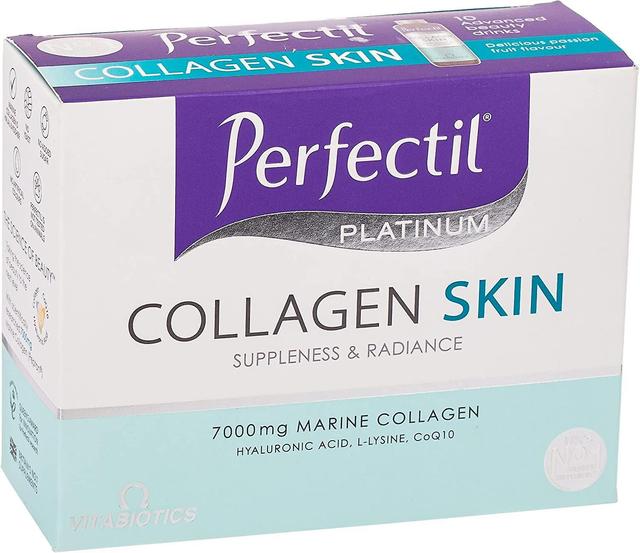 Vitabiotics Perfectil Platinum Collagen Hair 10x 50ml Flasker - 3 pakker til 2 on Productcaster.