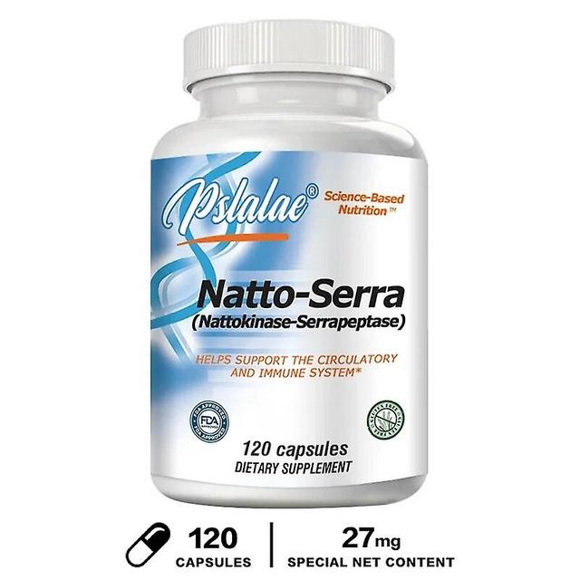 Eccpp Natto-serra - Promotes A Healthy Immune Response And Supports Healthy Circulation 120 Capsules on Productcaster.