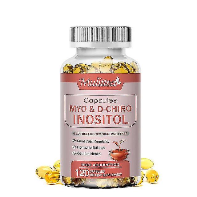 Myo-inositoli ja D-chiro-inositolihormonitasapaino naisille B8-vitamiini kuukautiskierron säätelemiseksi ja kehon terveyden tukemiseksi 120pills on Productcaster.