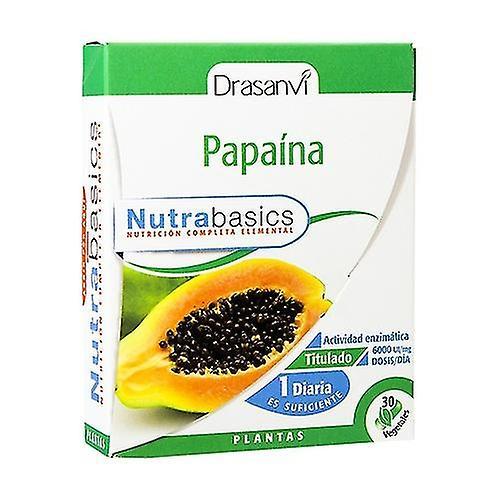 Nutrabasics Papain 30 capsules on Productcaster.