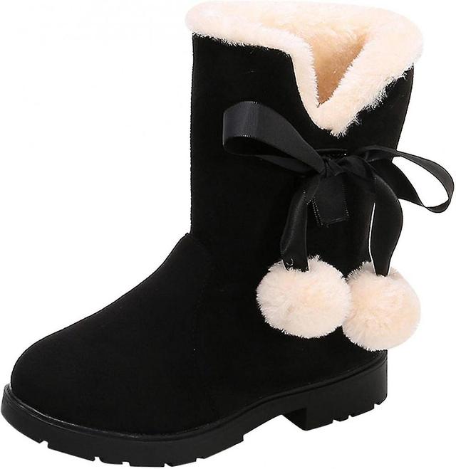 Enfants Bottines Bottes d’hiver Bottes de neige Mottes de neige Moelleuses Bottes courtes on Productcaster.