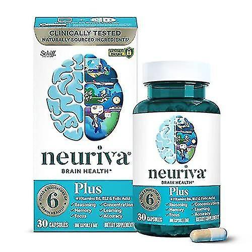 plus brain supplement for memory and focus 30 capsules on Productcaster.