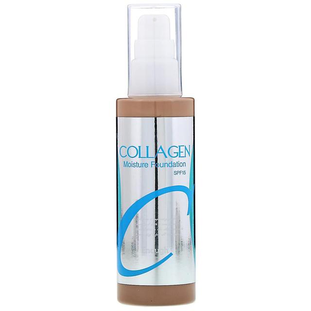 Enough!!! Enough, Collagen, Moisture Foundation, SPF 15, #23, 3.38 fl oz (100 ml) on Productcaster.